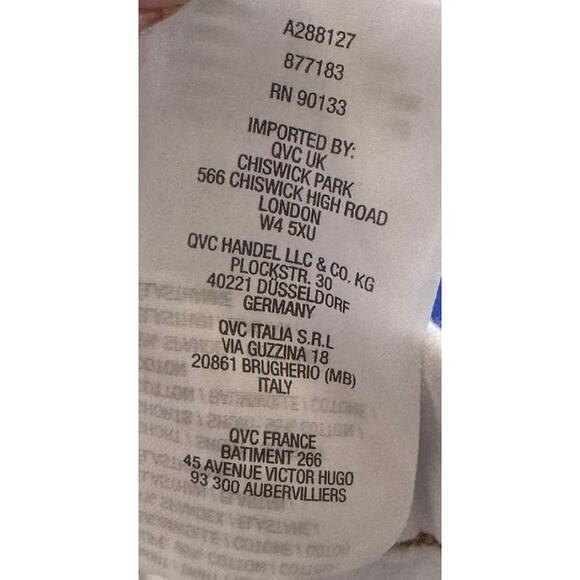 Dream Jeannes Quacker Factory White Cargo Skort Jersey Knit Size Large - Picture 7 of 11